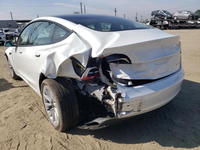 Photo 2 from auction – 2022 TESLA MODEL 3 with VIN 5YJ3E1EB7NF145589