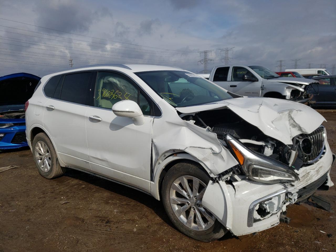 BUICK ENVISION E 2017 with VIN LRBFXBSA5HD076811 - Photo from auction