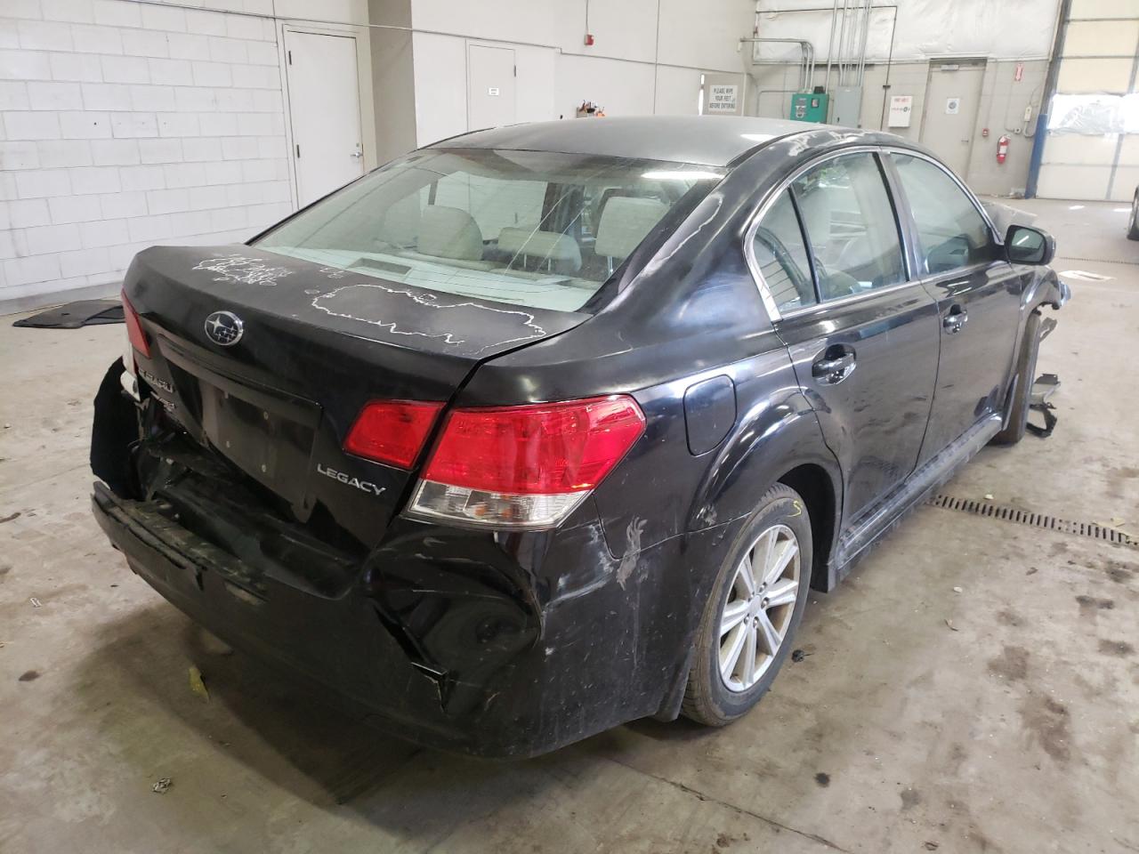 Photo 4 from auction – 2012 SUBARU LEGACY 2.5 with VIN 4S3BMBA69C3035490