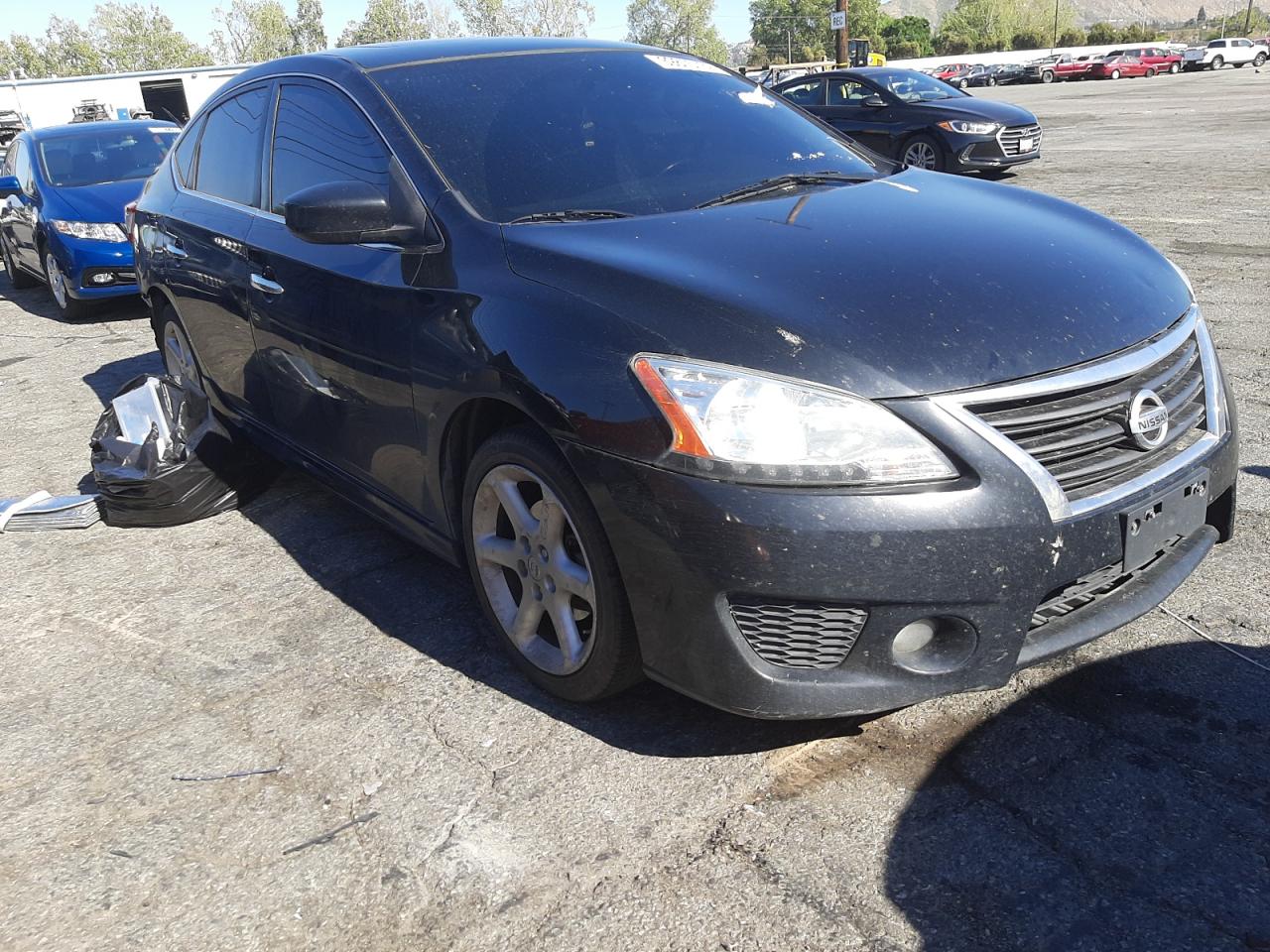 NISSAN SENTRA S 2013 with VIN 3N1AB7AP2DL693071 - Photo from auction