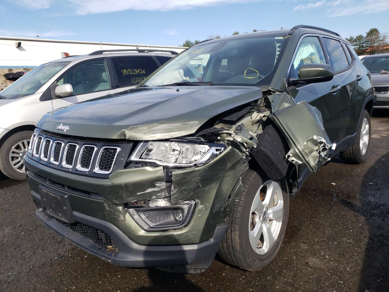 Photo 2 from auction – 2019 JEEP COMPASS LA with VIN 3C4NJDBB6KT686124