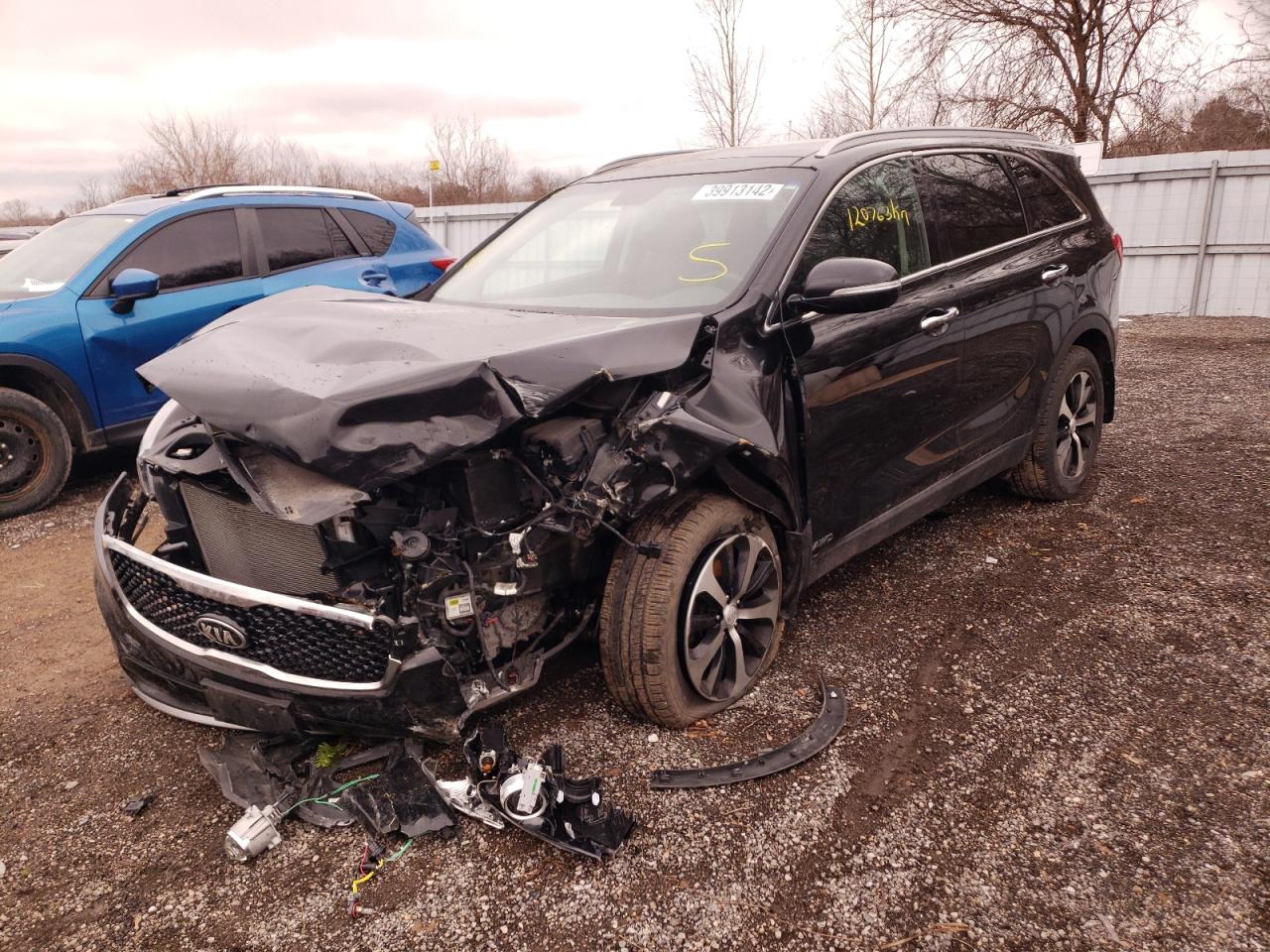 Photo 2 from auction – 2016 KIA SORENTO EX with VIN 5XYPHDA54GG161237