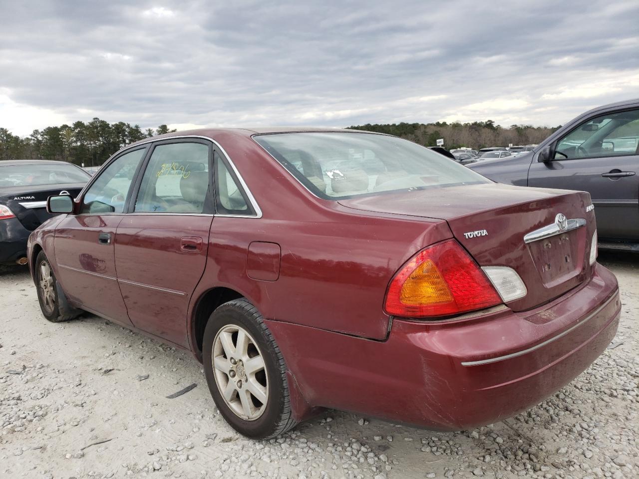 Photo 3 from auction – 2001 TOYOTA AVALON XL with VIN 4T1BF28B11U119657