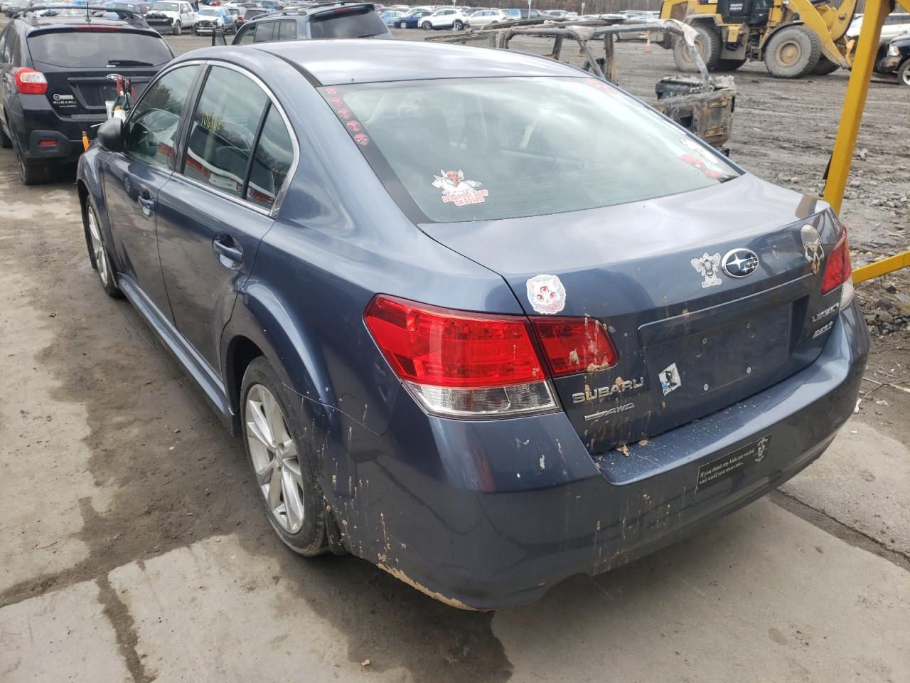 Photo 3 from auction – 2014 SUBARU LEGACY 2.5 with VIN 4S3BMBA63E3014640