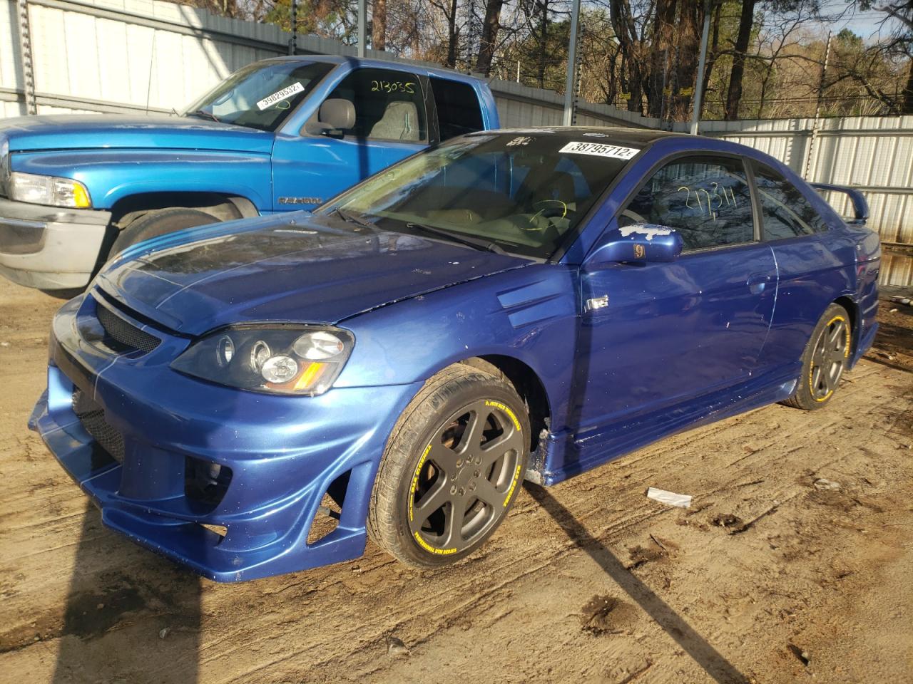Photo 2 from auction – 2002 HONDA CIVIC EX with VIN 1HGEM21942L013906