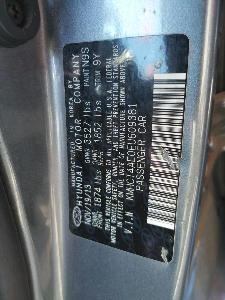 Photo 11 from auction – 2014 HYUNDAI ACCENT GLS with VIN KMHCT4AE0EU609381