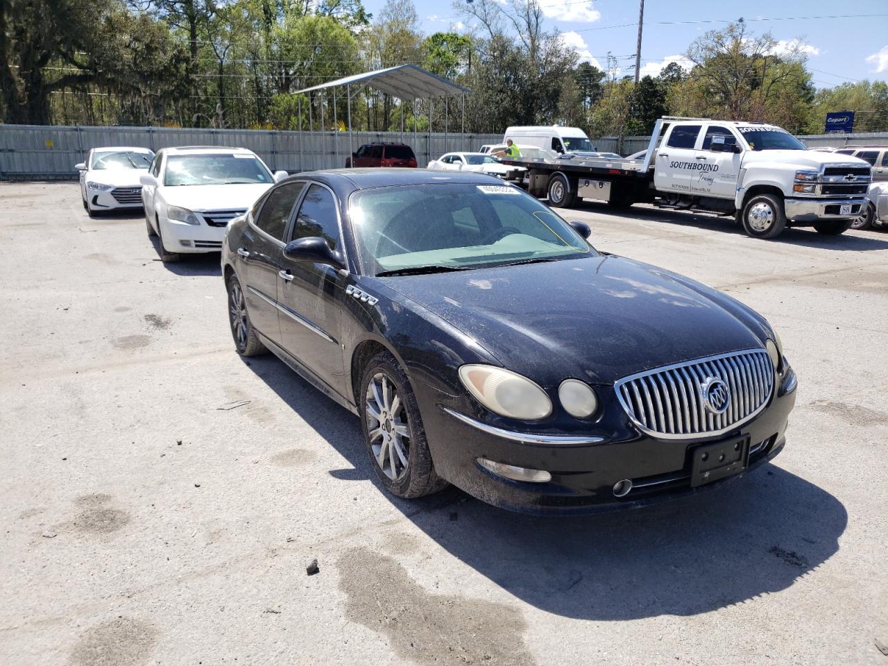 BUICK LACROSSE S 2008 with VIN 2G4WN58C581162869 - Photo from auction