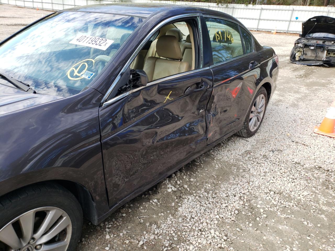 Photo 9 from auction – 2012 HONDA ACCORD EXL with VIN 1HGCP2F88CA081783
