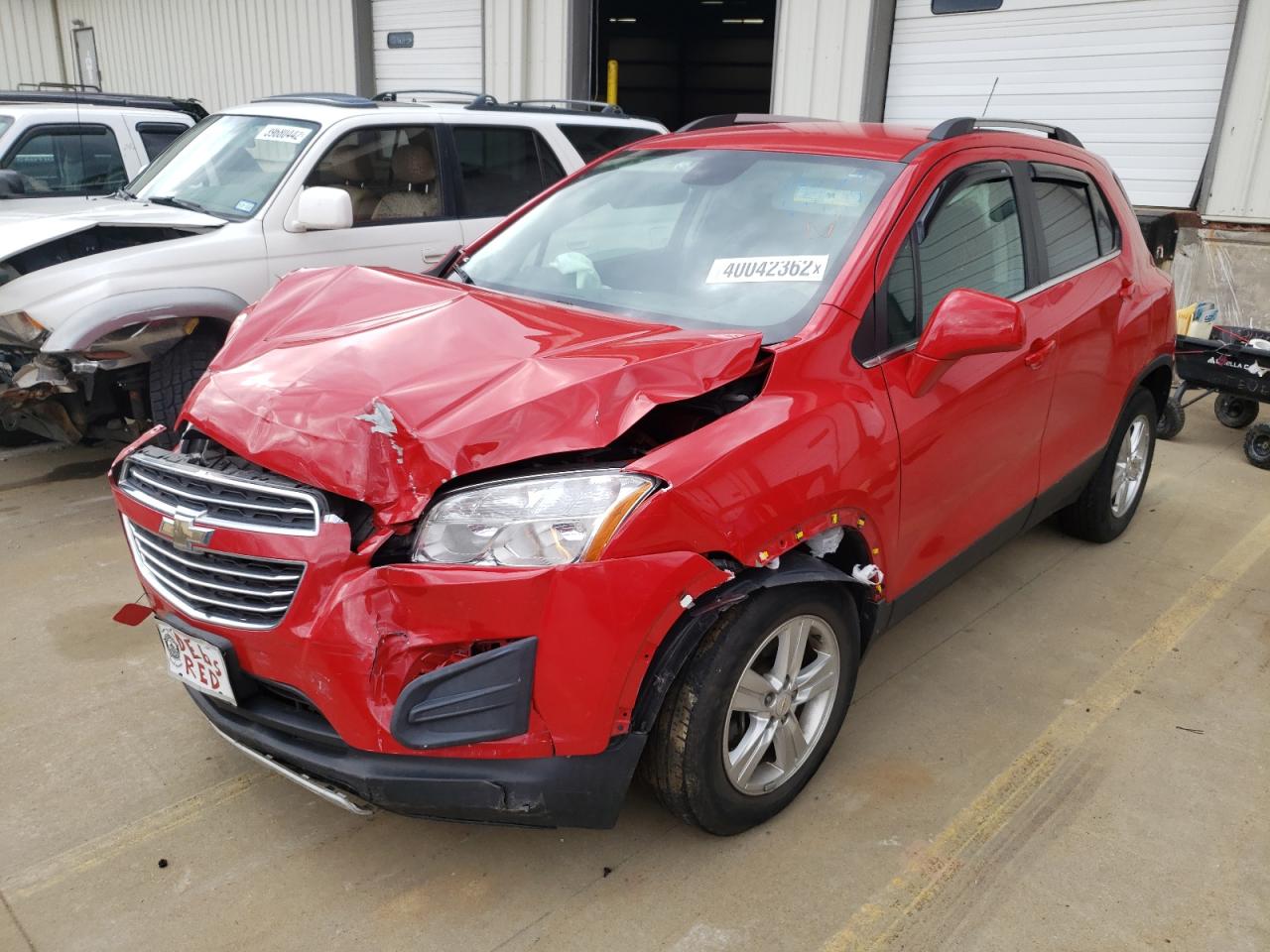 Photo 2 from auction – 2016 CHEVROLET TRAX 1LT with VIN KL7CJLSB9GB620450