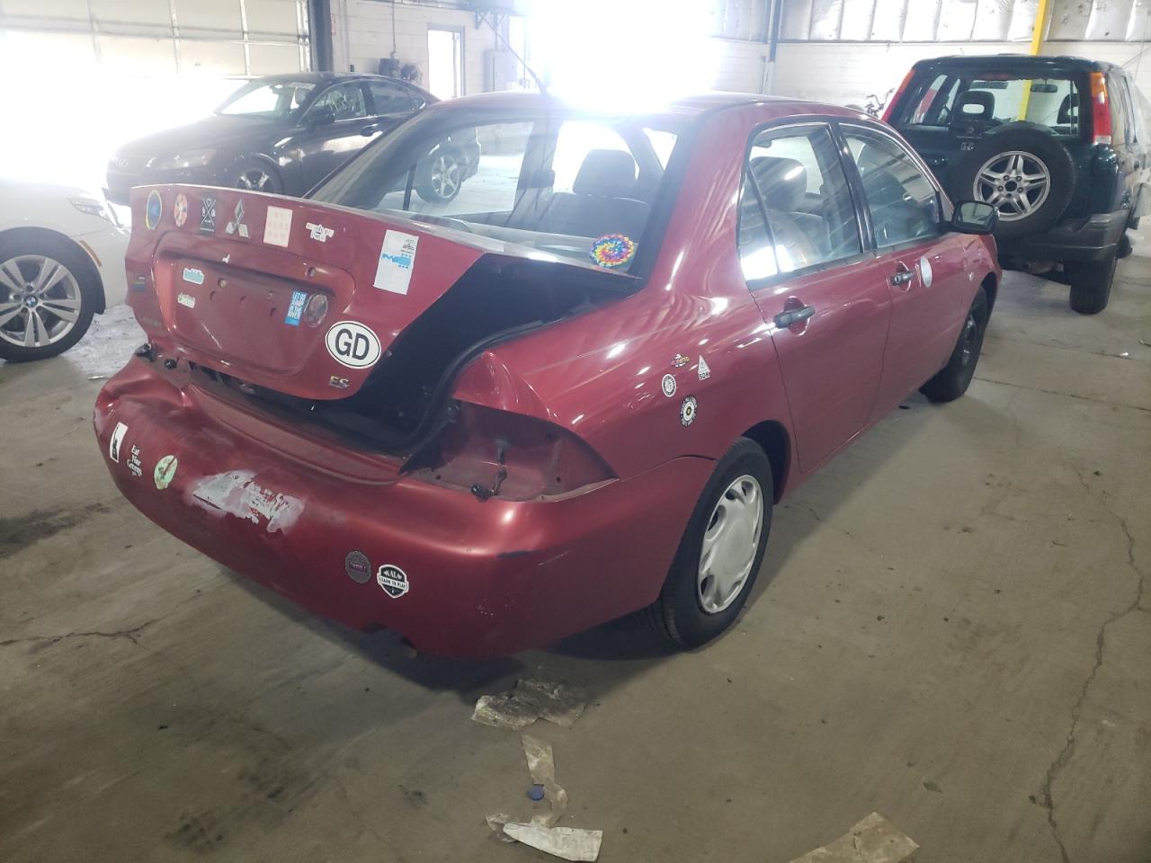 Photo 4 from auction – 2004 MITSUBISHI LANCER ES with VIN JA3AJ26E14U038043
