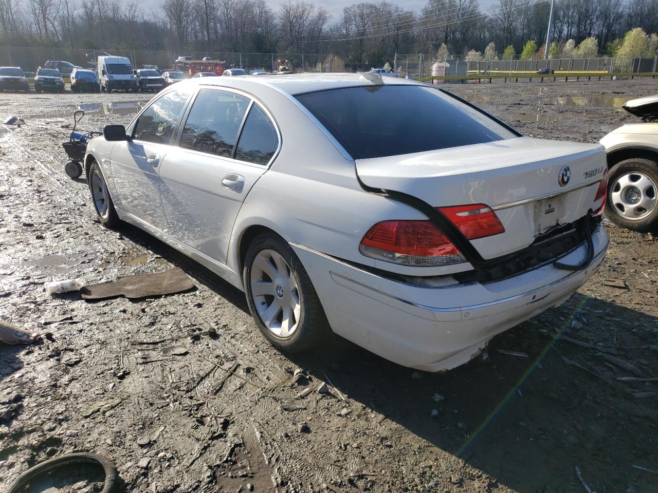 Photo 3 from auction – 2006 BMW 750 LI with VIN WBAHN83566DT59880