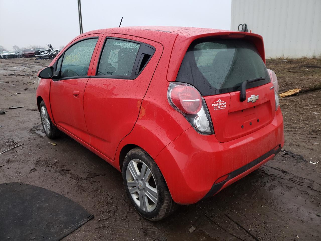 Photo 3 from auction – 2014 CHEVROLET SPARK LS with VIN KL8CB6S92EC473628