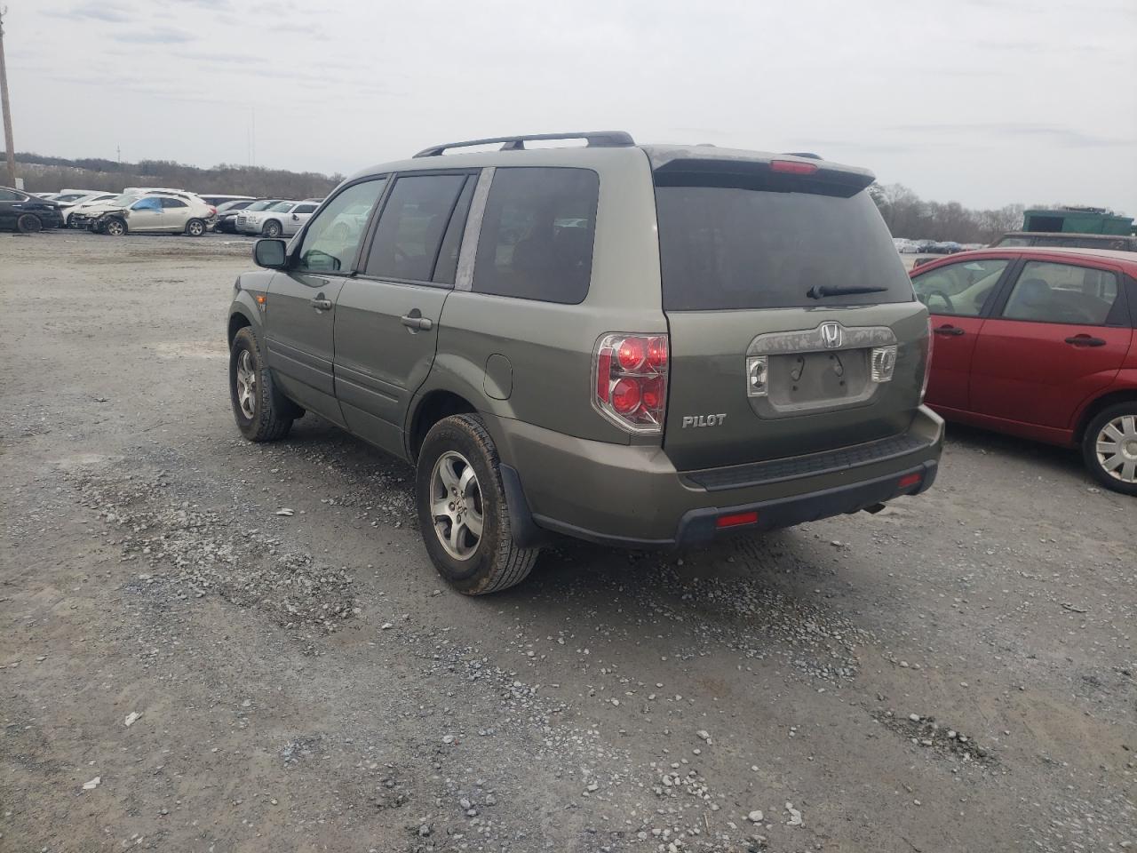 Photo 3 from auction – 2007 HONDA PILOT EXL with VIN 5FNYF28567B008564