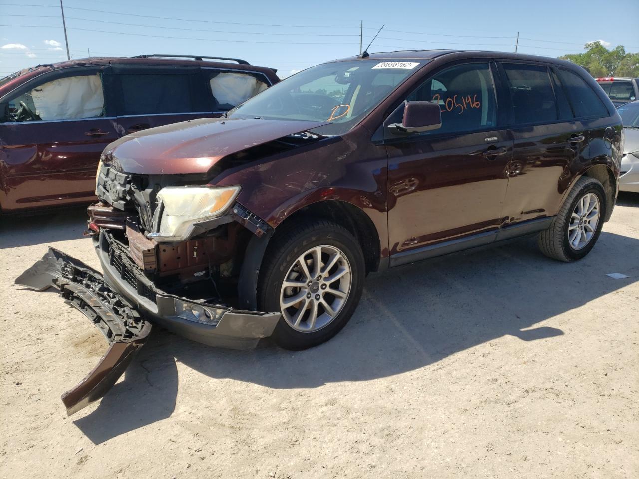 Photo 2 from auction – 2009 FORD EDGE SEL with VIN 2FMDK38C29BA54483