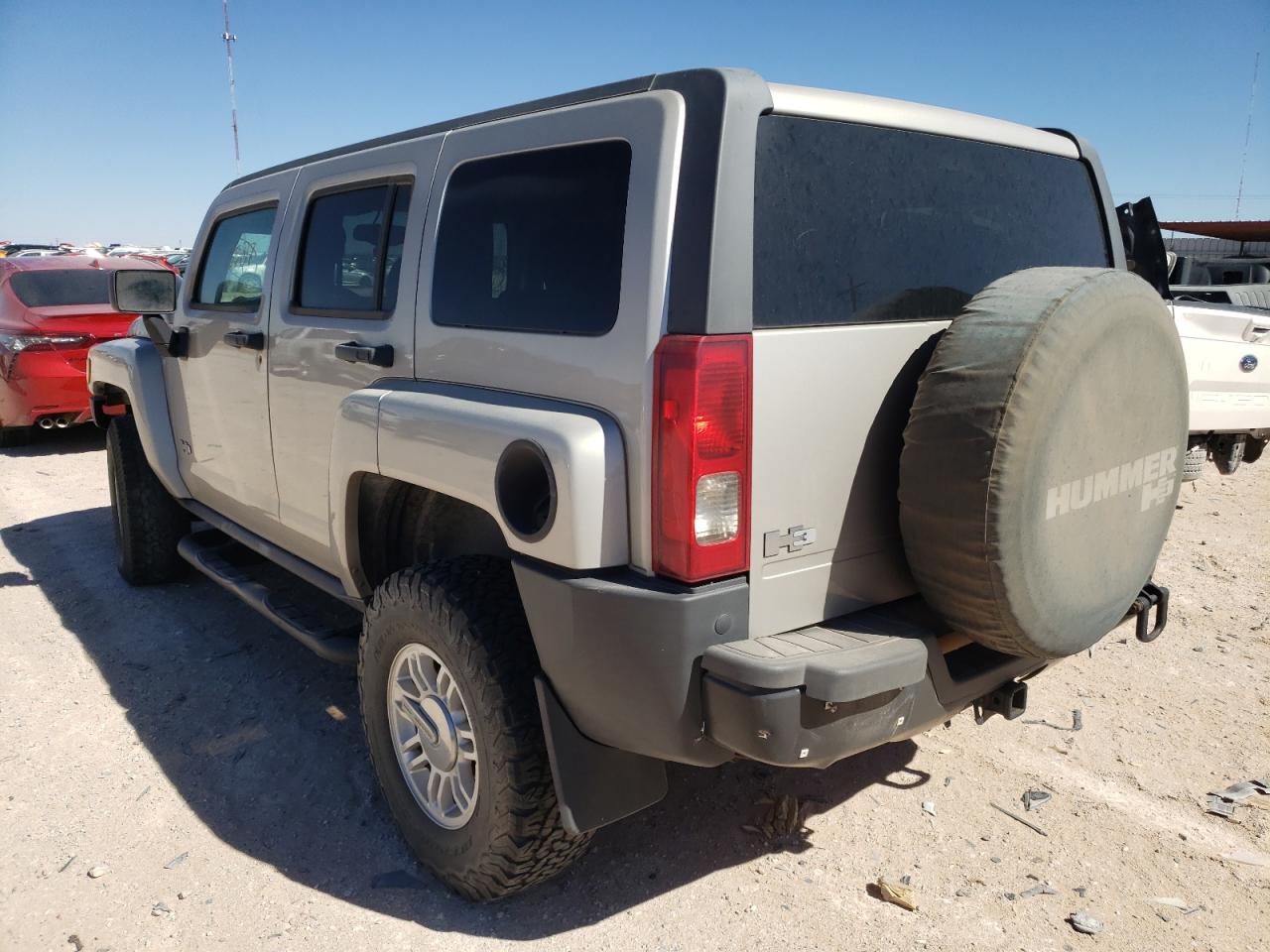 Photo 3 from auction – 2008 HUMMER H3 with VIN 5GTEN13E588201239