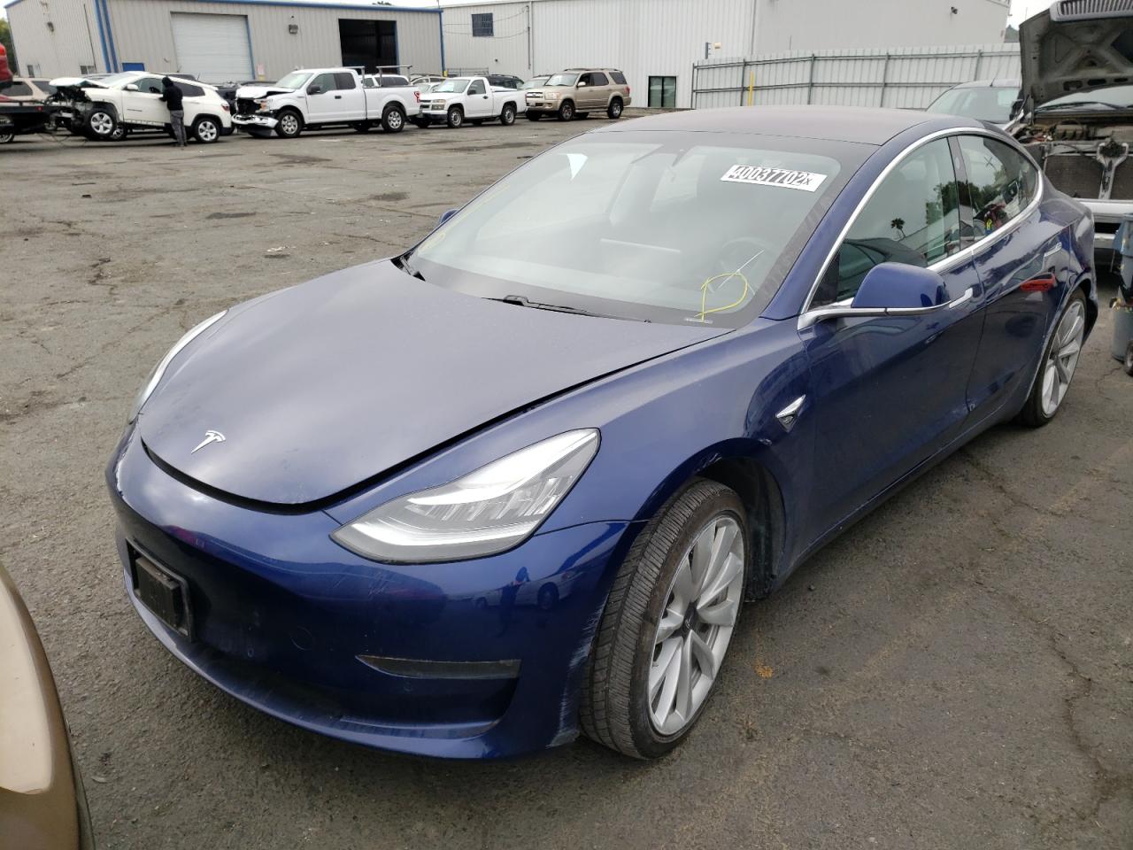 Photo 2 from auction – 2018 TESLA MODEL 3 with VIN 5YJ3E1EA8JF032221