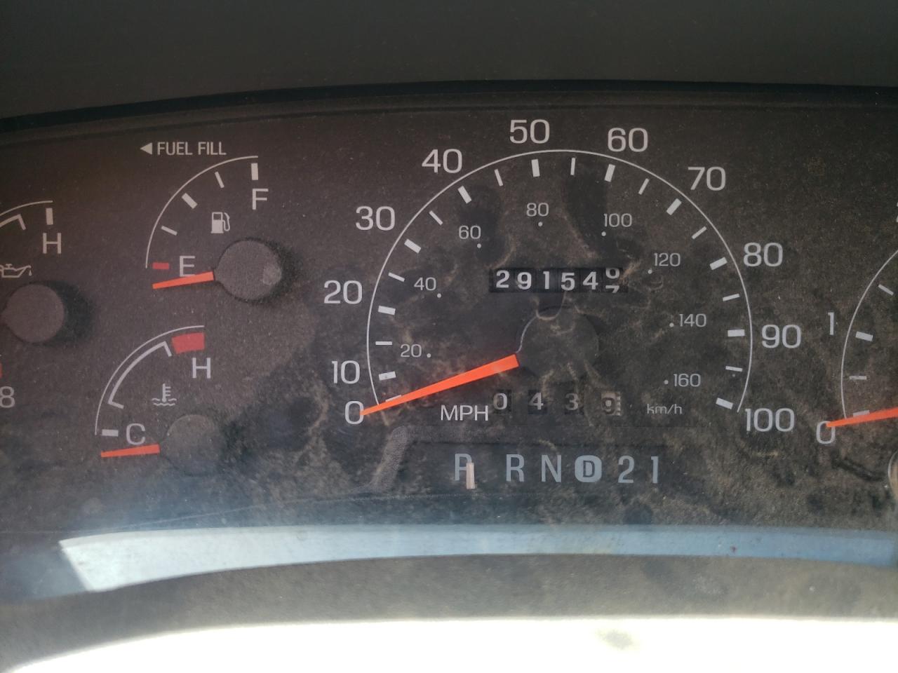 Photo 8 from auction – 2001 FORD F250 SUPER with VIN 1FTNW20L31EC31845