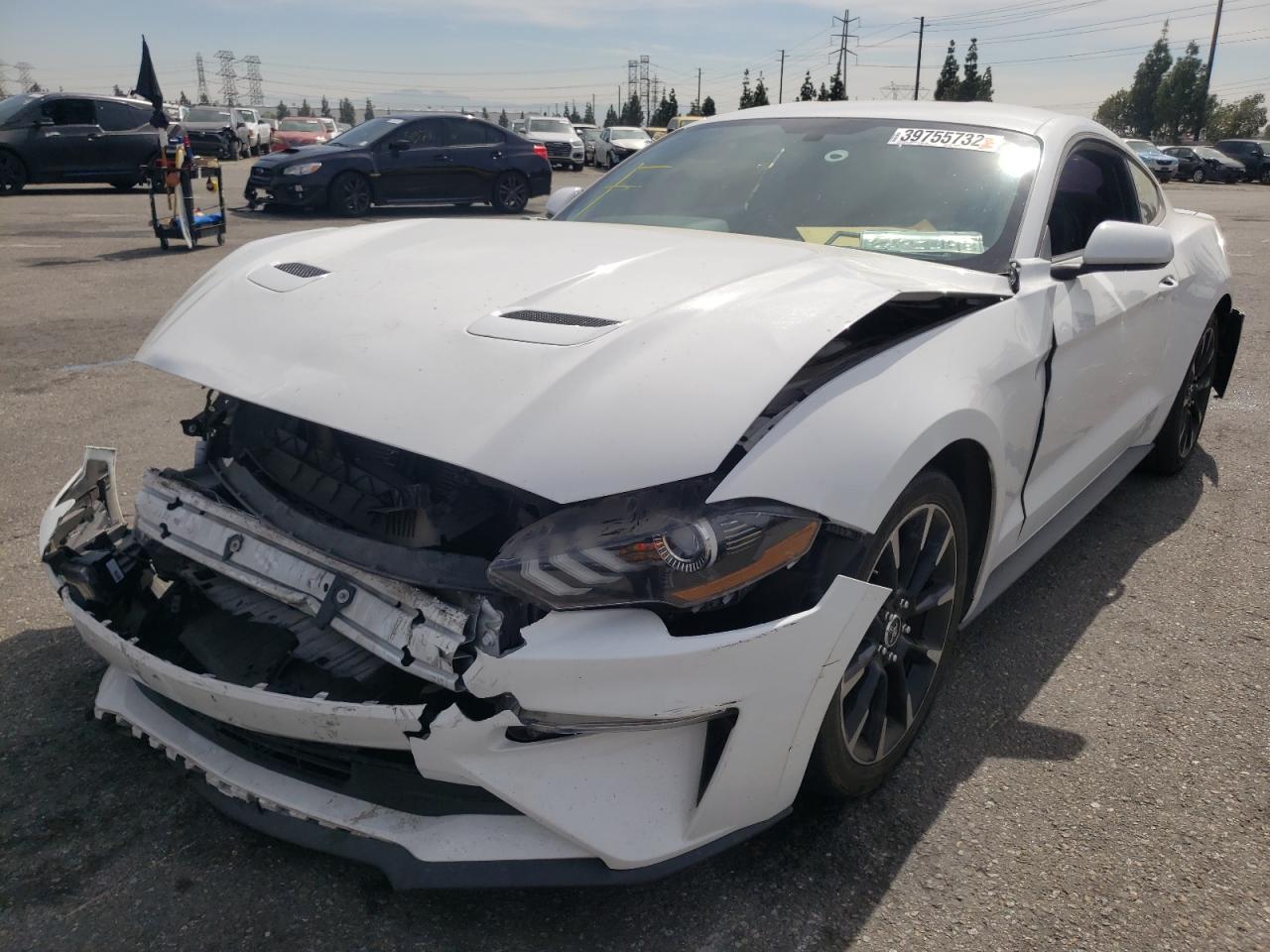 Photo 2 from auction – 2018 FORD MUSTANG with VIN 1FA6P8TH6J5127044