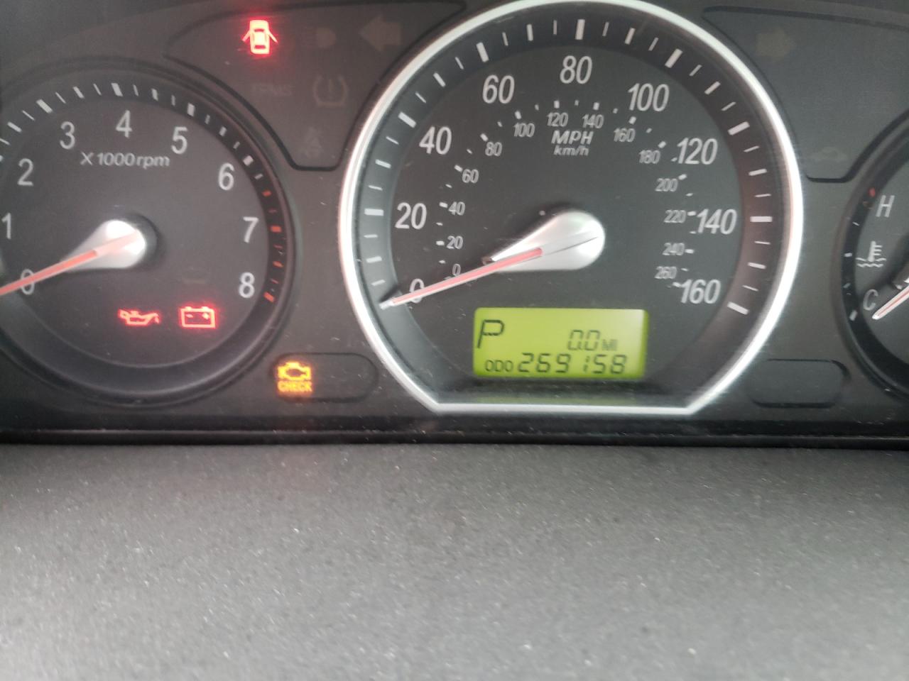 Photo 8 from auction – 2006 HYUNDAI SONATA GLS with VIN 5NPEU46F76H142872
