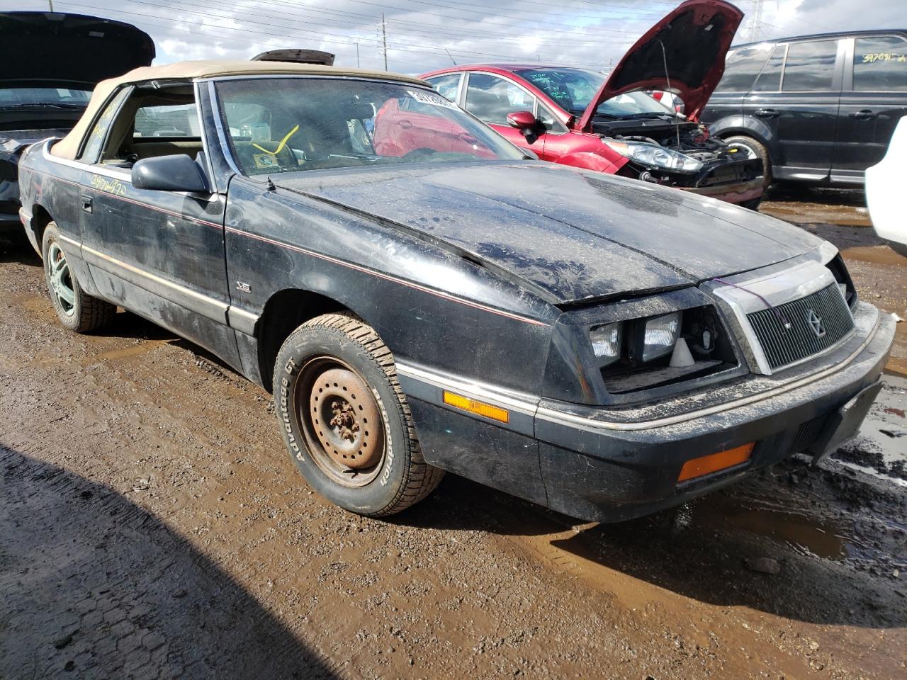 CHRYSLER LEBARON 1990 with VIN 1C3XJ4533LG494537 - Photo from auction
