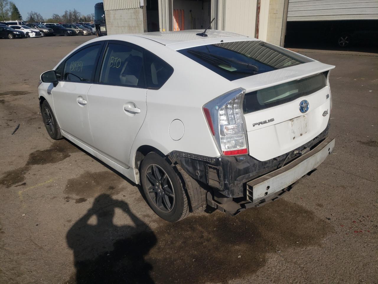 Photo 3 from auction – 2010 TOYOTA PRIUS with VIN JTDKN3DU8A0036240
