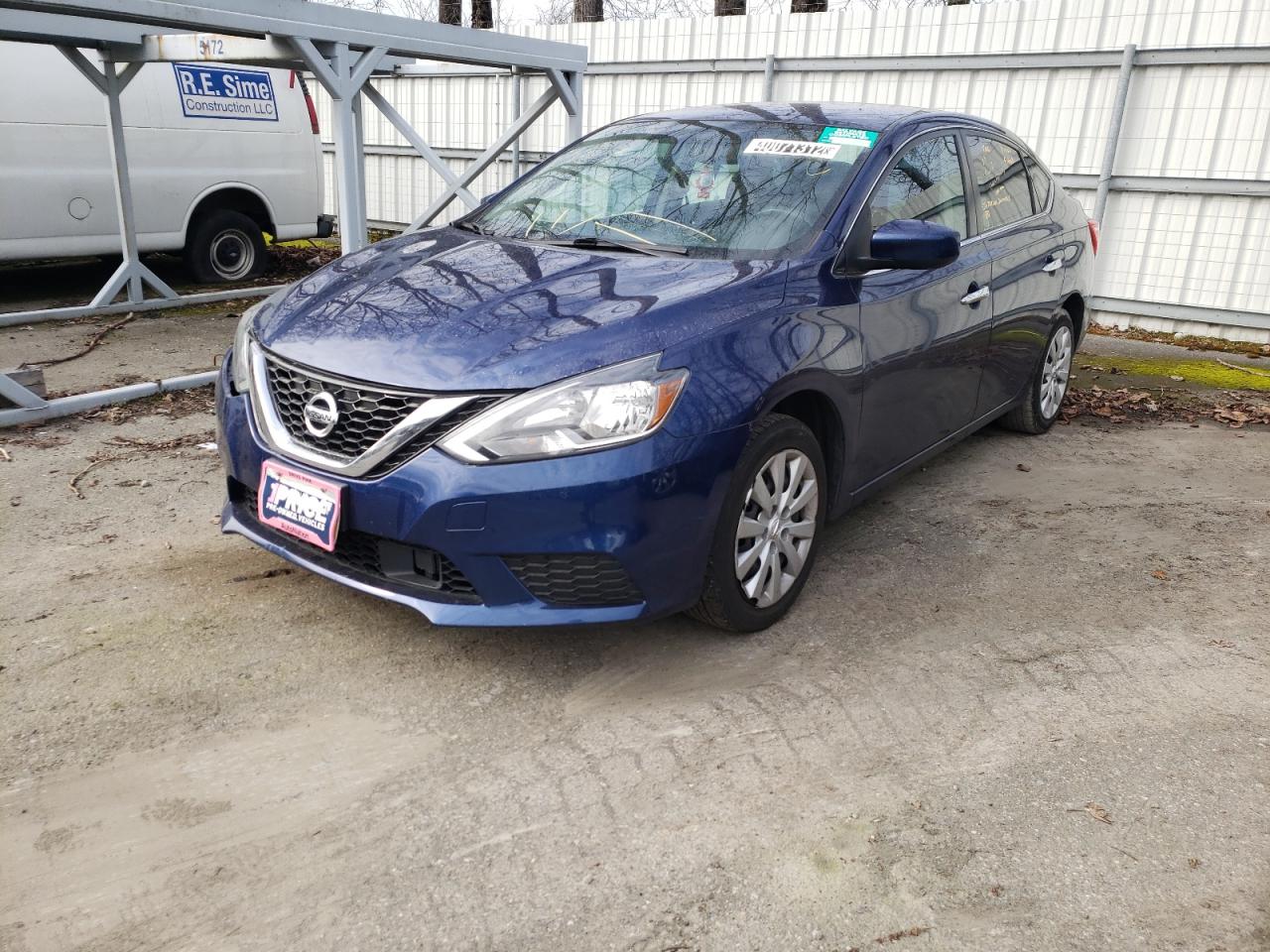 Photo 2 from auction – 2019 NISSAN SENTRA S with VIN 3N1AB7AP1KY244593