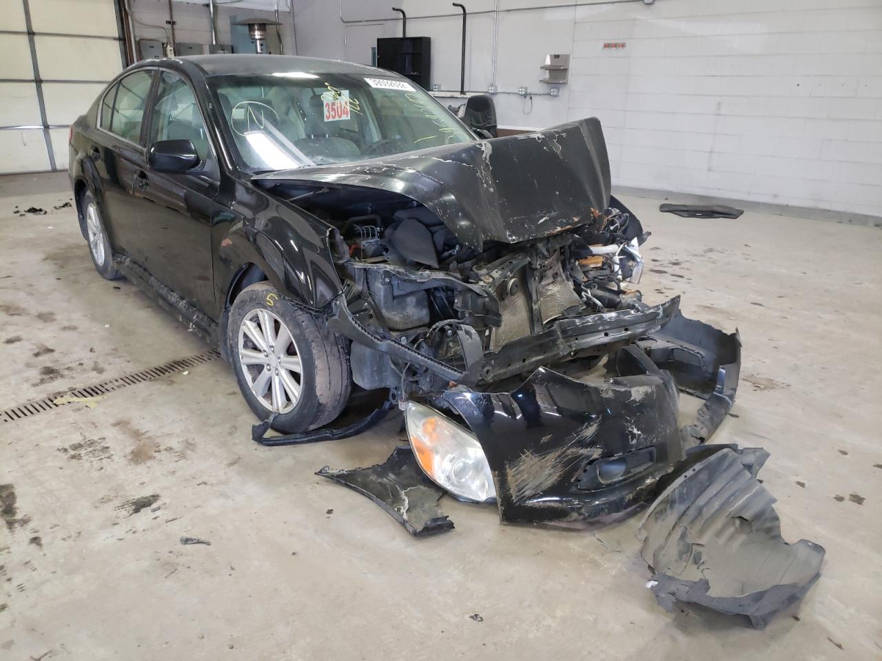 SUBARU LEGACY 2.5 2012 with VIN 4S3BMBA69C3035490 - Photo from auction