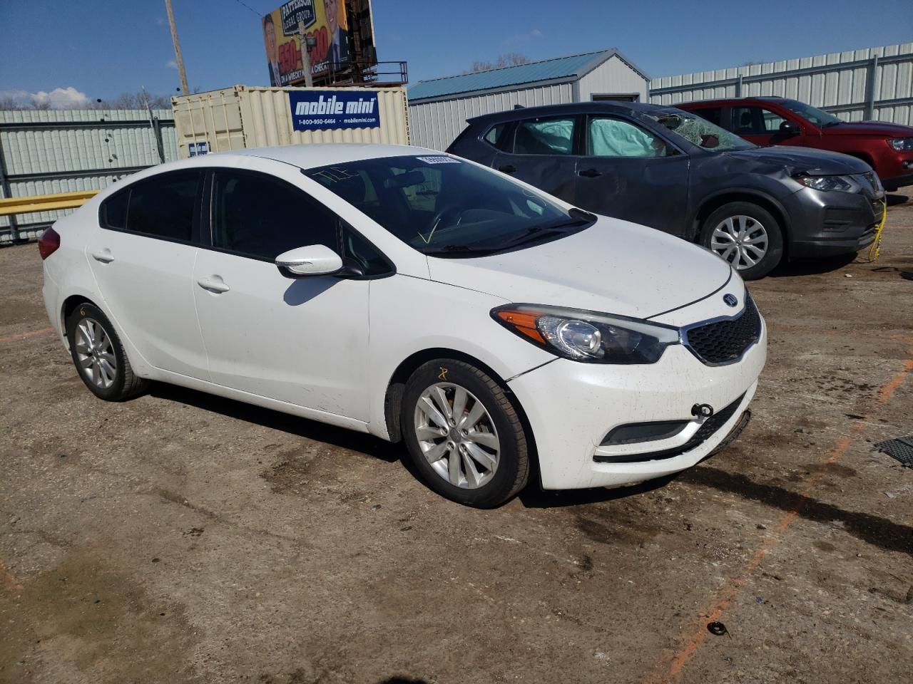 KIA FORTE LX 2016 with VIN KNAFX4A61G5516538 - Photo from auction