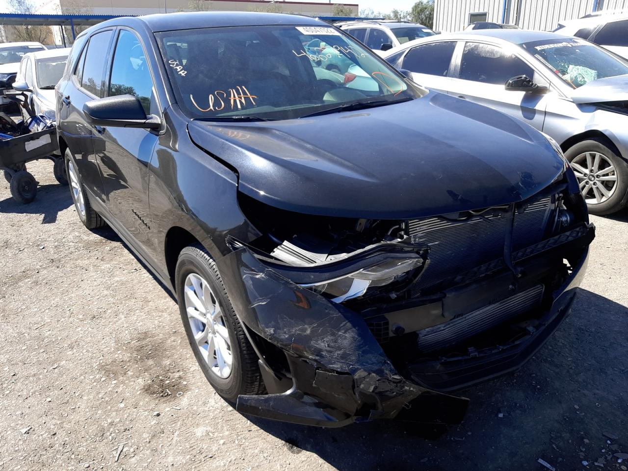 CHEVROLET EQUINOX LS 2019 with VIN 2GNAXHEVXK6247224 - Photo from auction