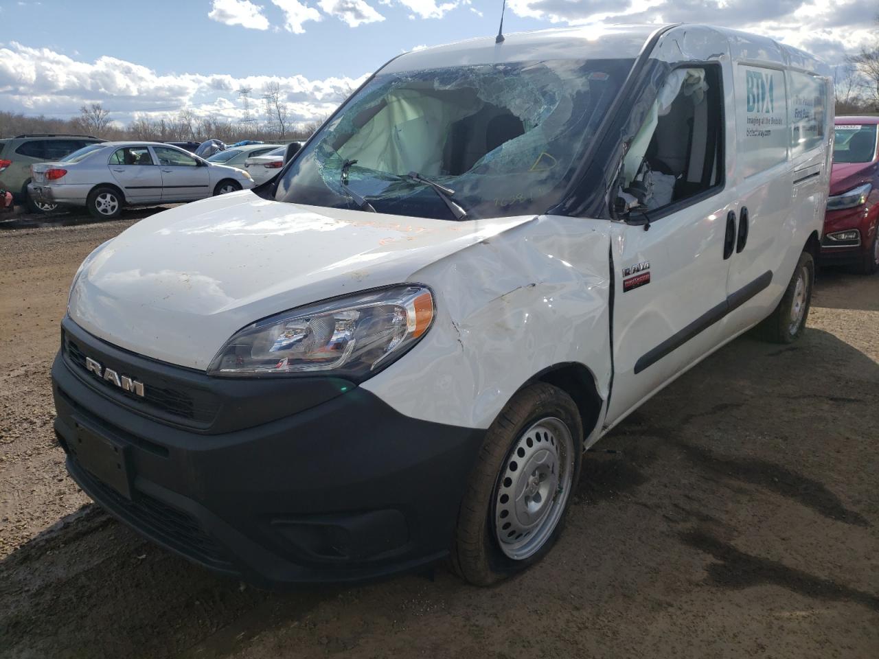 Photo 2 from auction – 2021 RAM PROMASTER with VIN ZFBHRFAB6M6T63811