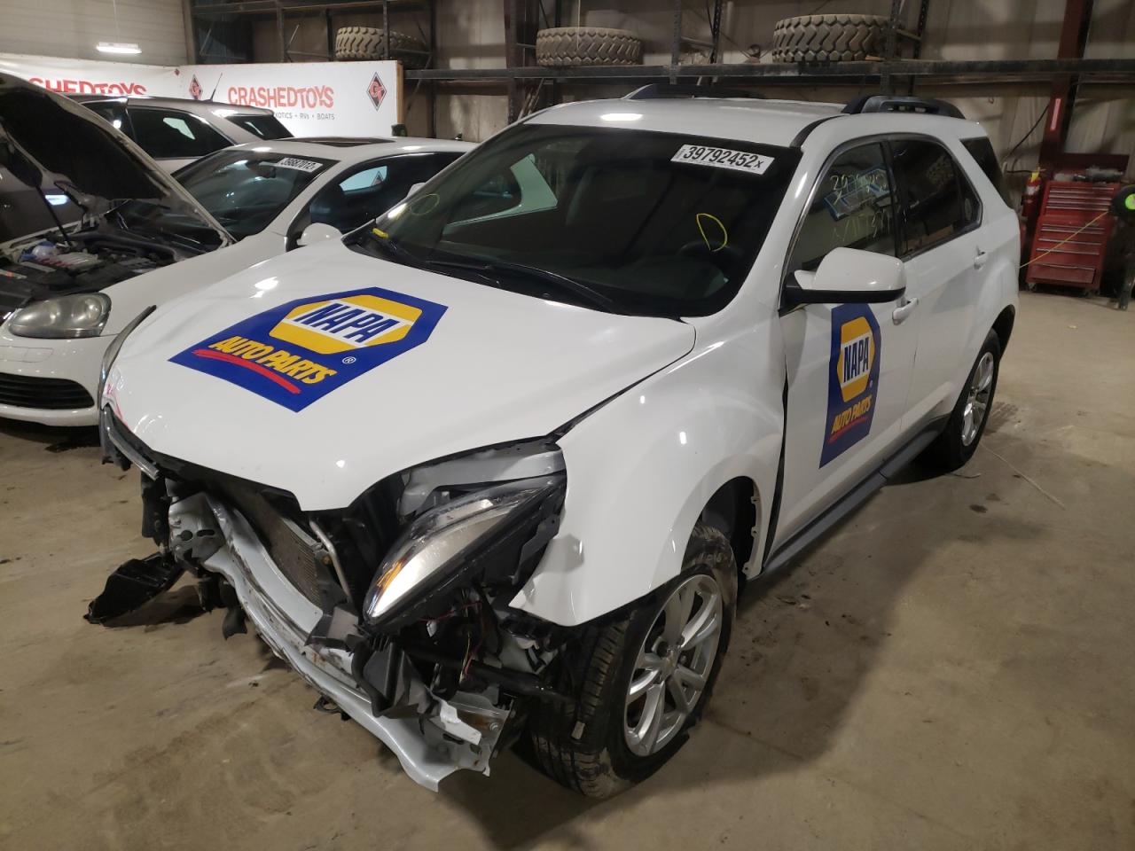 Photo 2 from auction – 2017 CHEVROLET EQUINOX LT with VIN 2GNALCEK1H6159952