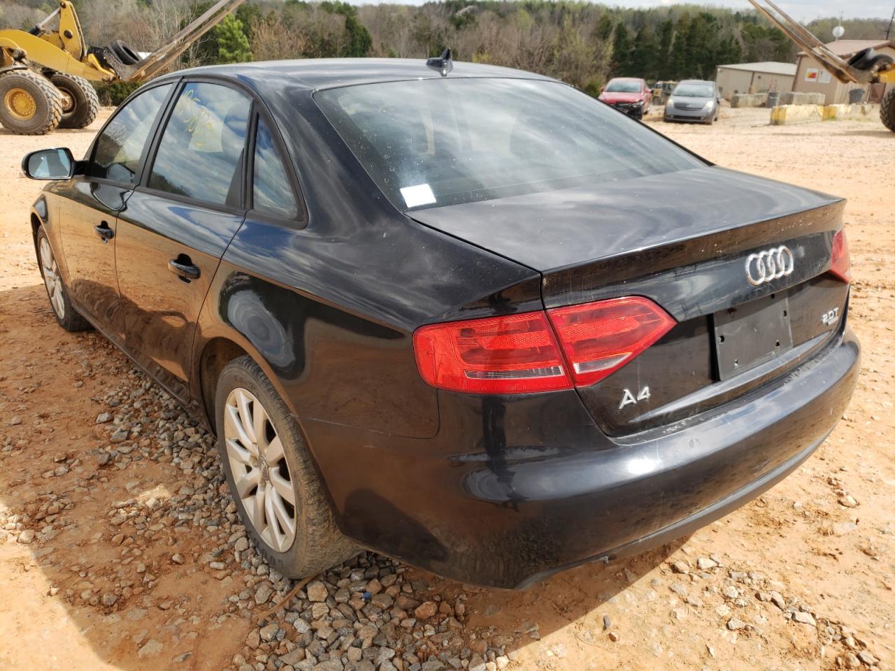 Photo 3 from auction – 2012 AUDI A4 PREMIUM with VIN WAUBFAFL3CN005938