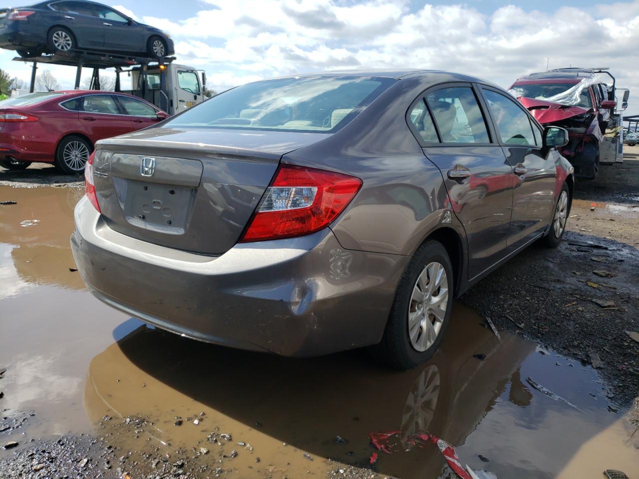 Photo 4 from auction – 2012 HONDA CIVIC LX with VIN 19XFB2F59CE387775