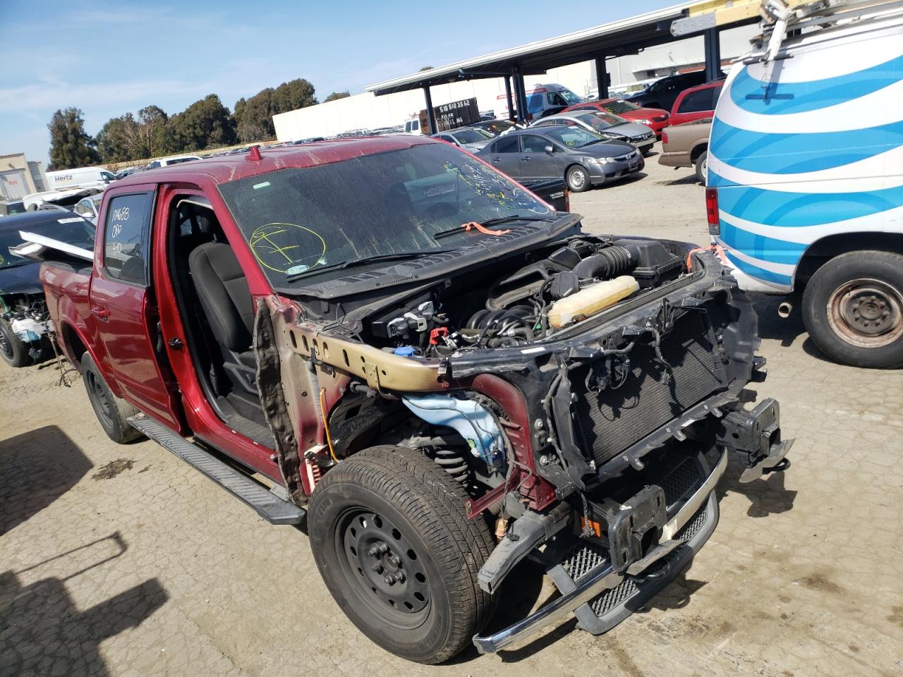Photo 9 from auction – 2018 FORD F150 SUPER with VIN 1FTEW1E5XJKC96570