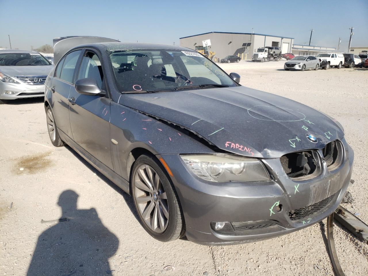BMW 328 I 2011 with VIN WBAPH7G56BNN07246 - Photo from auction
