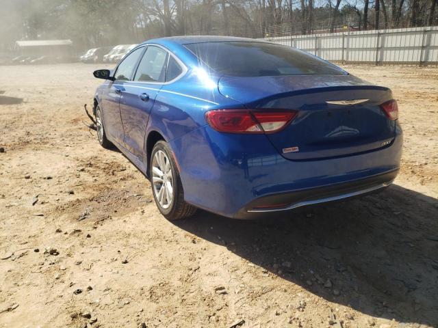 Photo 3 from auction – 2015 CHRYSLER 200 LIMITE with VIN 1C3CCCAB4FN507750