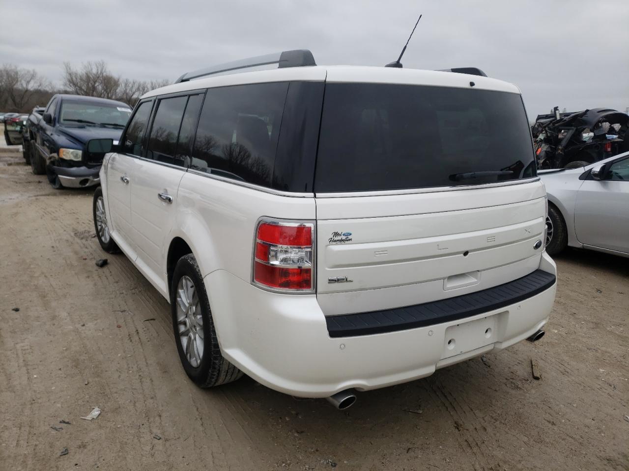 Photo 3 from auction – 2019 FORD FLEX SEL with VIN 2FMGK5C80KBA38915