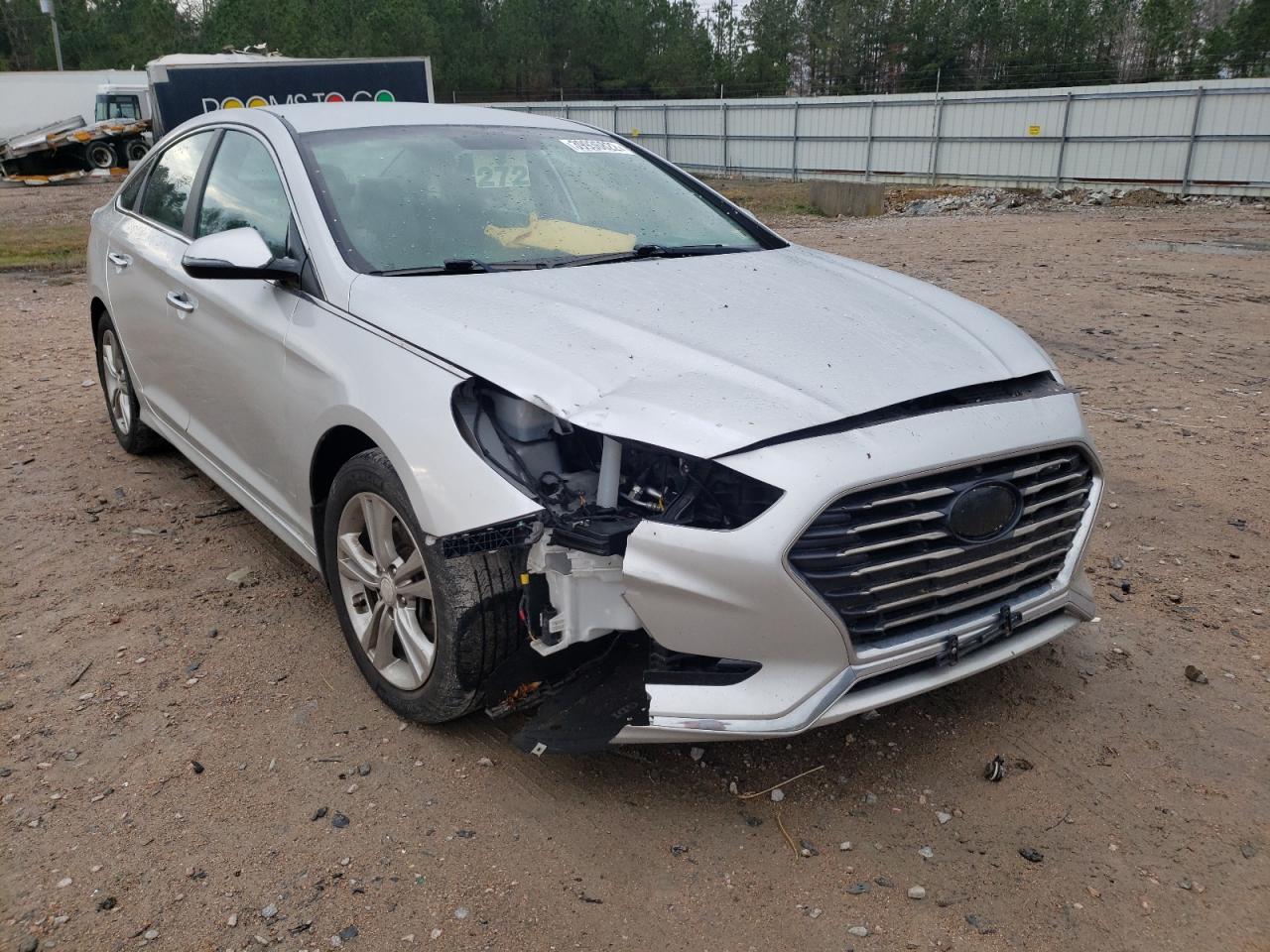 HYUNDAI SONATA SPO 2018 with VIN 5NPE34AF2JH678874 - Photo from auction