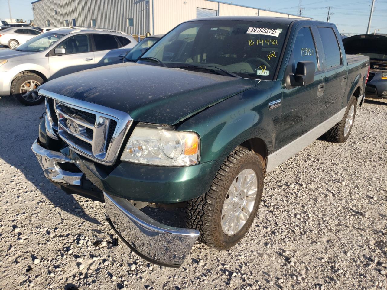 Photo 2 from auction – 2007 FORD F150 SUPER with VIN 1FTRW12W77FB79481