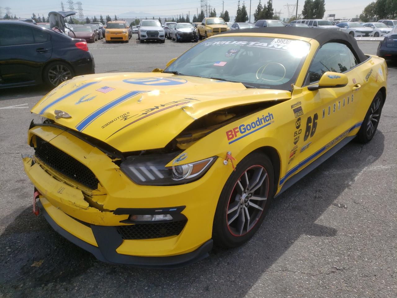 Photo 2 from auction – 2016 FORD MUSTANG with VIN 1FATP8UH0G5318825