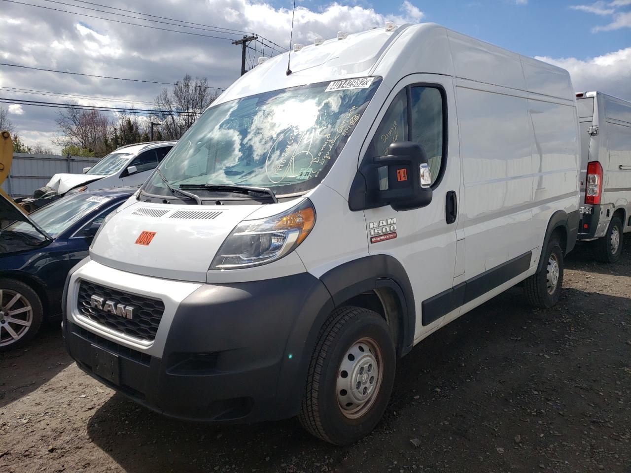 Photo 2 from auction – 2019 RAM PROMASTER with VIN 3C6TRVBG3KE547825