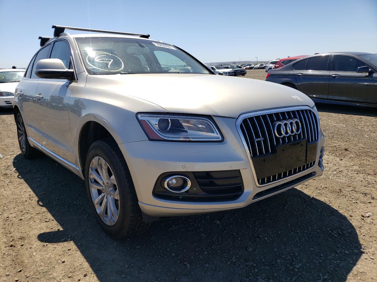 AUDI Q5 PREMIUM 2014 with VIN WA1LFAFP5EA055853 - Photo from auction