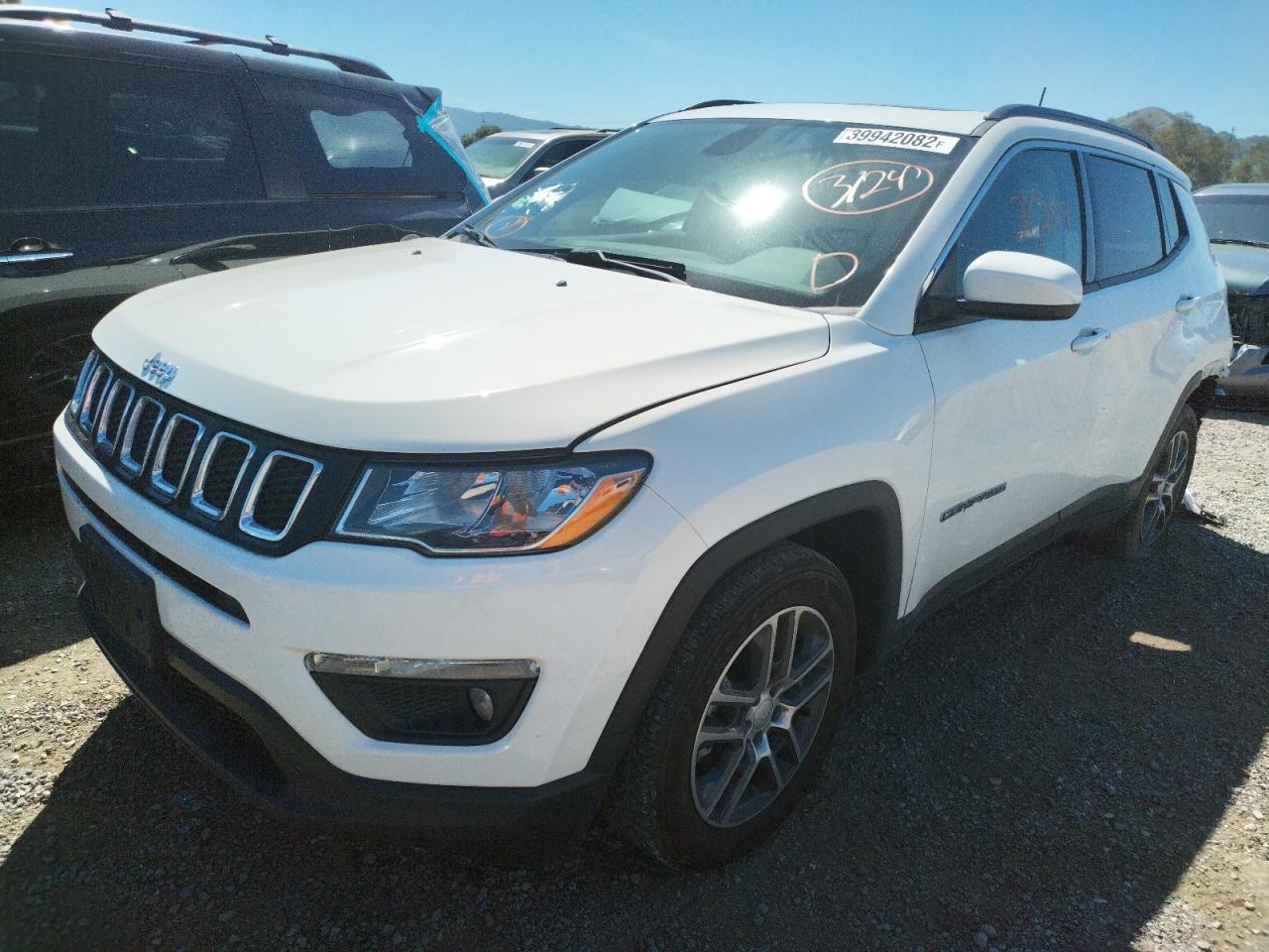 Photo 2 from auction – 2020 JEEP COMPASS LA with VIN 3C4NJCBB6LT205719