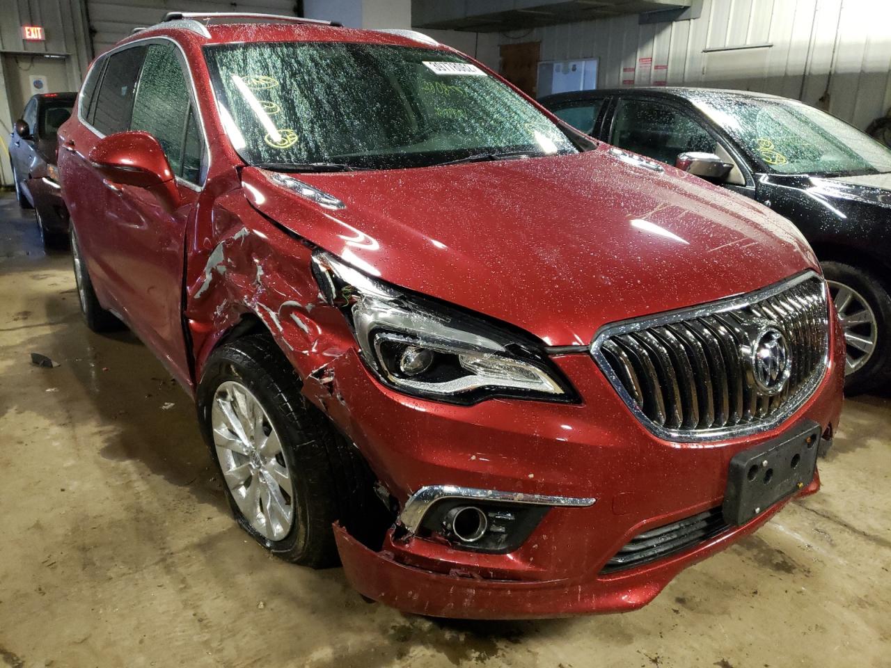 BUICK ENVISION E 2017 with VIN LRBFXDSA9HD126377 - Photo from auction