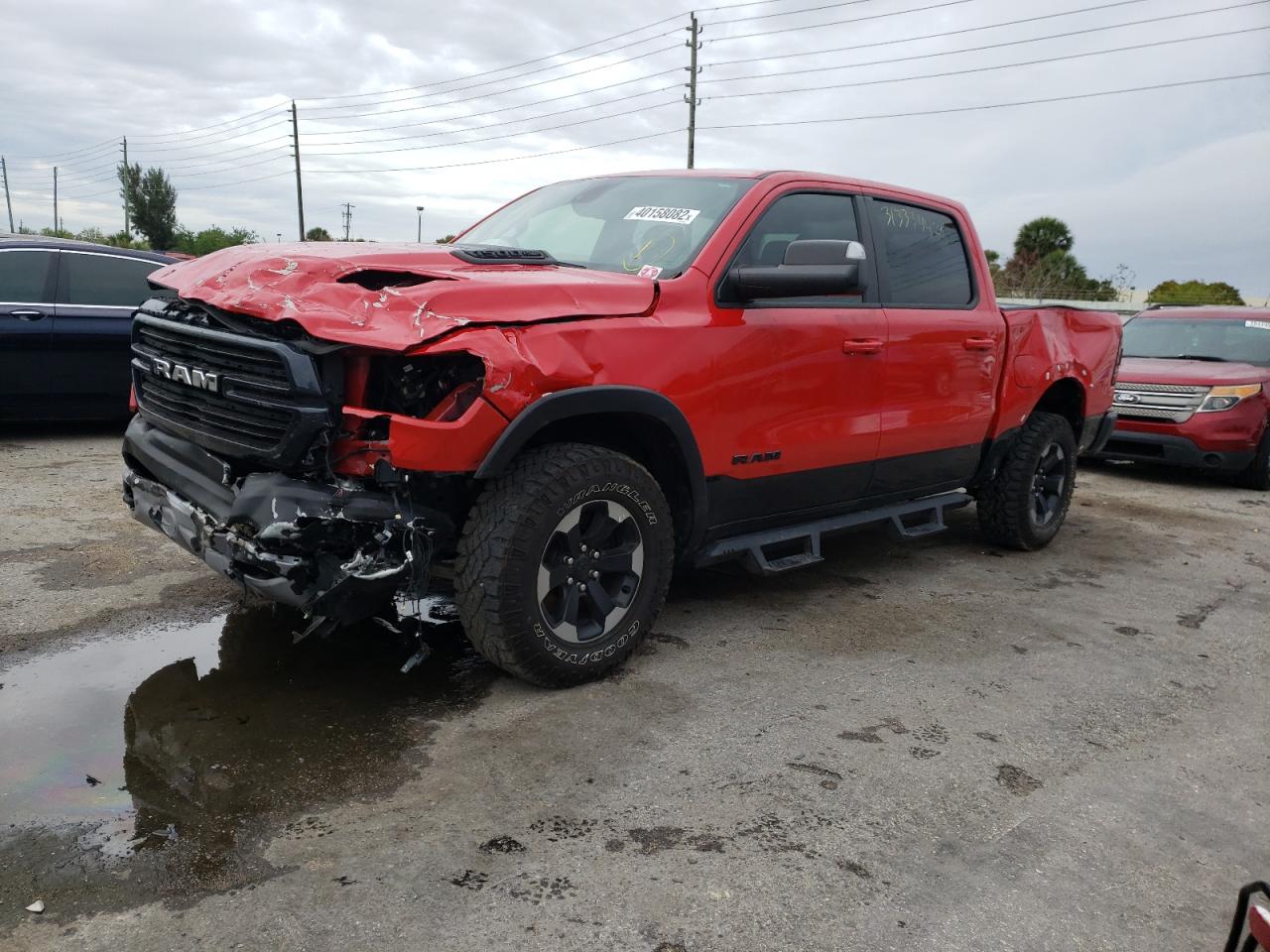 Photo 2 from auction – 2019 RAM 1500 REBEL with VIN 1C6SRFLT5KN561038