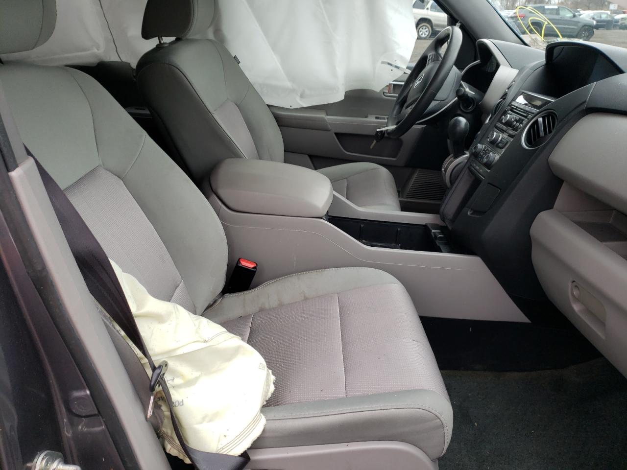 Photo 5 from auction – 2014 HONDA PILOT EX with VIN 5FNYF4H47EB009514