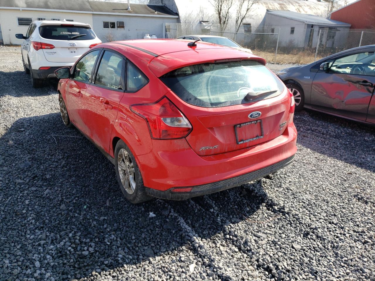 Photo 3 from auction – 2013 FORD FOCUS SE with VIN 1FADP3K2XDL269159