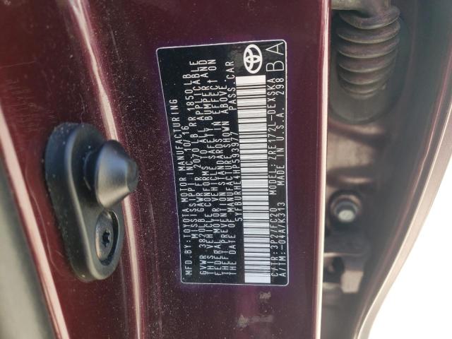 Photo 10 from auction – 2017 TOYOTA COROLLA L with VIN 5YFBURHE4HP593977