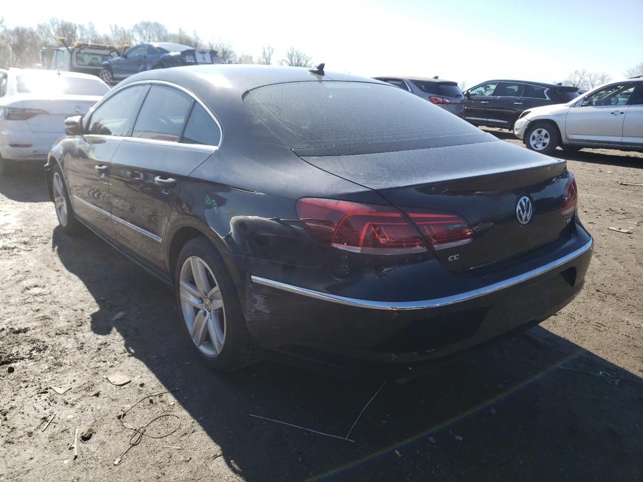 Photo 3 from auction – 2016 VOLKSWAGEN CC BASE with VIN WVWBN7AN8GE504998