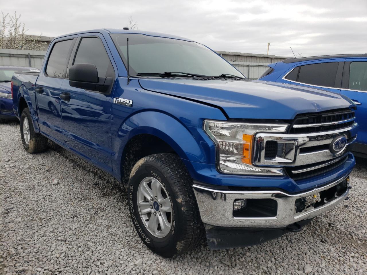FORD F150 SUPER 2018 with VIN 1FTEW1E59JFA97695 - Photo from auction